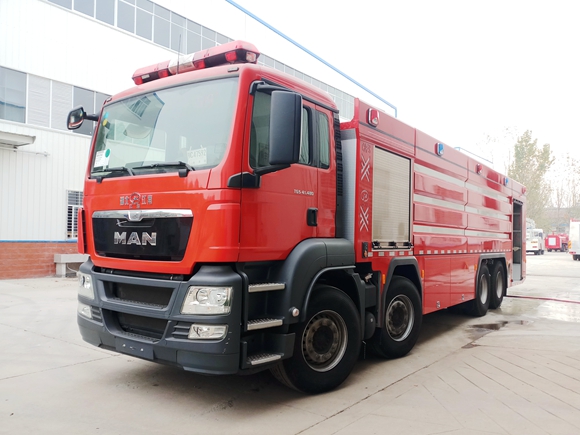 德國曼21噸壓縮空氣泡沫消防車