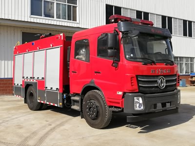 江特牌JDF5140GXFPM55/E6型泡沫消防車