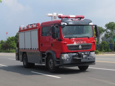 國五重汽T5搶險救援消防車